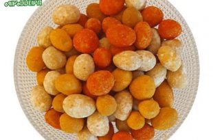 تولید بادام زمینی روکش دار شرکت زرین 09120774128
